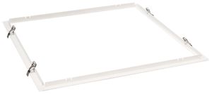 Einbaurahmen SG Sense Stahl 640×640×40mm weiss
