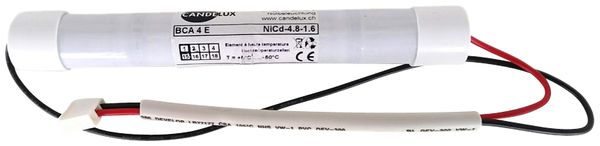 Akku NiCd 70°C 4.8V/1.8Ah 1h