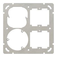 UP-Befestigungsplatte FH 2×2 52 + freenet + 3×T13 + freenet
