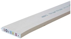 Câble plat Woertz 7×2.5mm² sans halogène gris B2ca