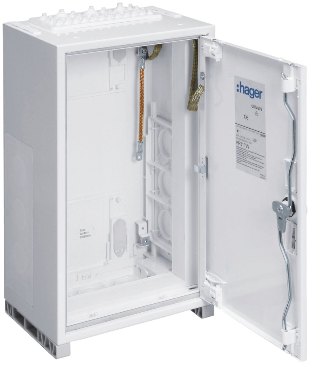 Armadio murale Hager univers con porta CP I IP54 1050×650×205mm