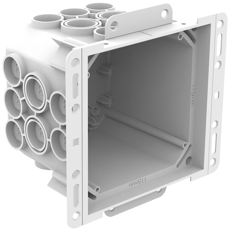Scatola di derivazione INC Spotbox Conexa 100H 115×115×100mm bianco