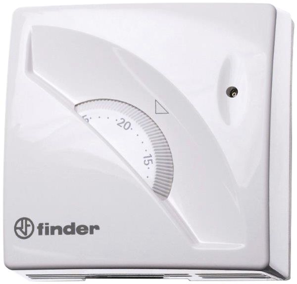 AP-Raumthermostat Finder 1T.01.0, 1W 16A/250VAC, 7…30°C, ws