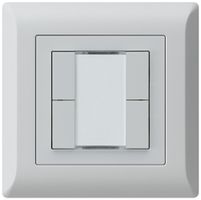 Poussoir ENC kallysto.line KNX 4×s/e-link gris clair