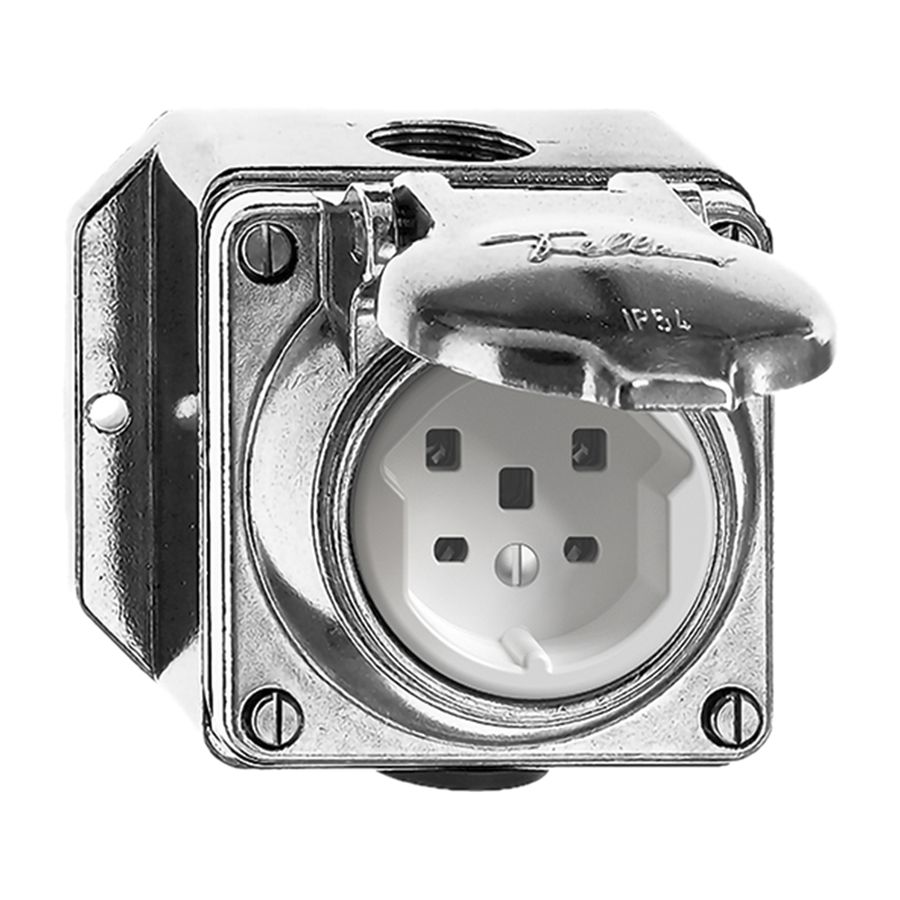 Presa AP bagn.T25 16A, Al natura