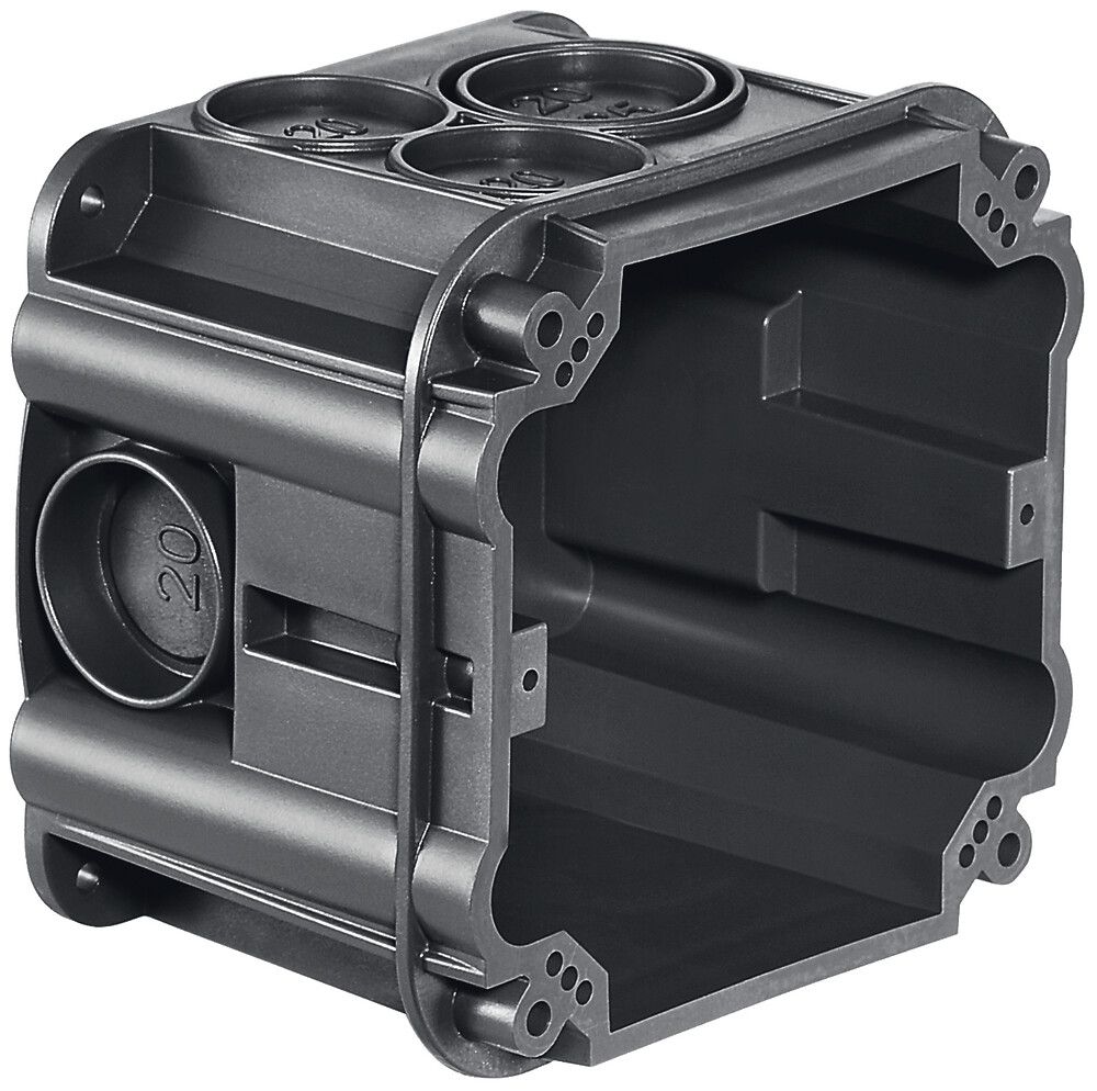 UP-Einlasskasten HSB Basic International, 1×1, 70×70×52 mm halogenfrei