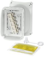 Scatola di derivazion.AP Hensel WP grigio 4…10mm² 5P 1200ml 63A