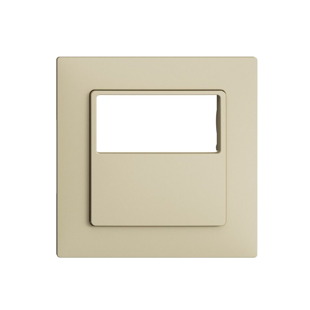 Frontset EDIZIOdue F für Bewegungsmelder pirios 180 R eco plus, vanille