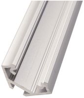 Barre de montage à angle LED CASAMBI PR-2316-C2, 2000×17×17mm 45° anodisé argent