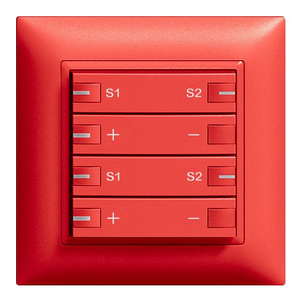 Variateur ENC ZEP 2c/4t stat c/sec. scène LED EDIZIOdue berry