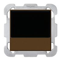 UP-Raumtemperaturregler kallysto B KNX s/e-link mit Tasten braun