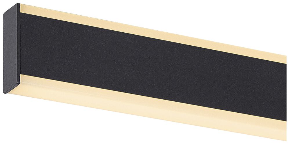 Applique LED SLV ONE LINEAR 70 20W 990lm 927/930 IP44 VAR 705mm noir