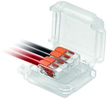 Verbindungsmuffe Raytech HAPPYJOINT4 mit Gel 4×1…4mm² IPX8 45×37×24mm