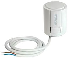Stellantrieb Grässlin thermio valve 230VAC 50Hz NC 180s IP54 inkl. Ventiladapter