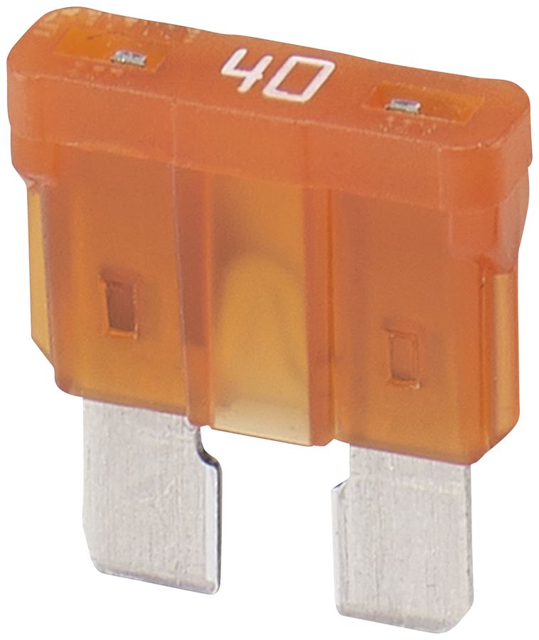 Fusibile piatto PX FUSE 40A/32V ATOF Typ C 19.1×5×18.8mm ambra