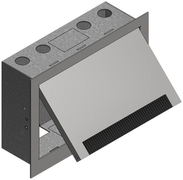 Scatola di muro chromo 250×180×85mm Woertz
