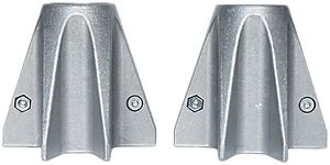 Cônes d.centrage Roll..Profi p.cric élévateur p.touret MiniLift/JumboLift 2×Ø140