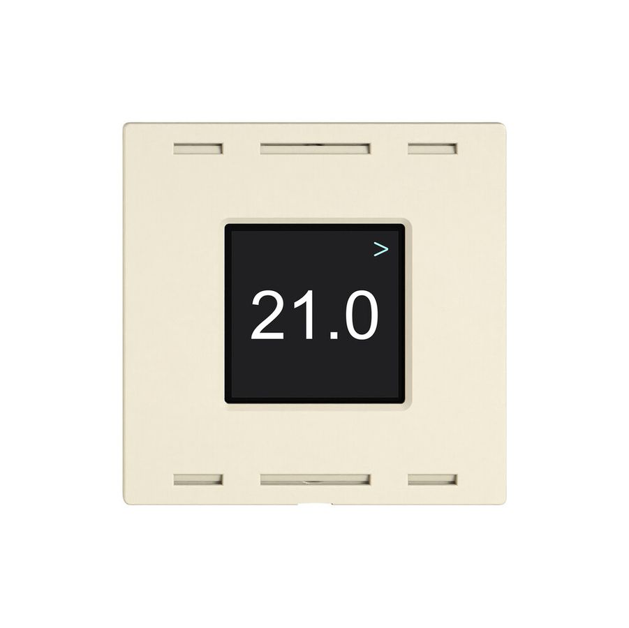Raumtemperatursensor EDIZIO.liv Wiser SNAPFIX® 230V 5…30°C crema