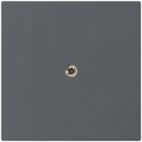 Plaque frontale kallysto 60×60mm anthracite pour élément de puissance