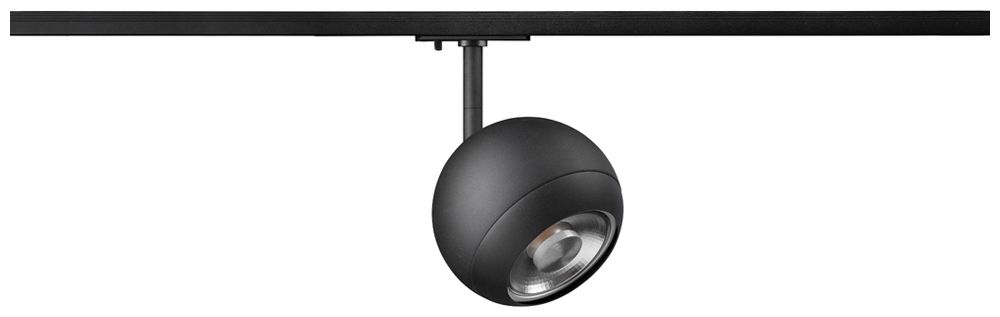 Spot SLV LIGHT EYE 150 GU10 1×13W VAR AD1PH Ø150mm noir