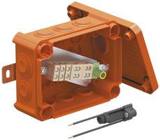 Kabelabzweigkasten Bettermann E30-E90 1 Sicherungshalter 150×116×67mm 6mm² or