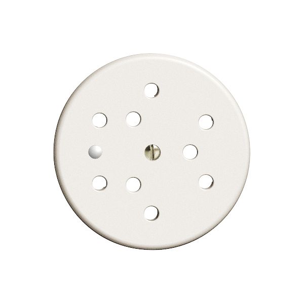 Frontscheibe FH 3×T12 weiss Ø58mm mit Linse