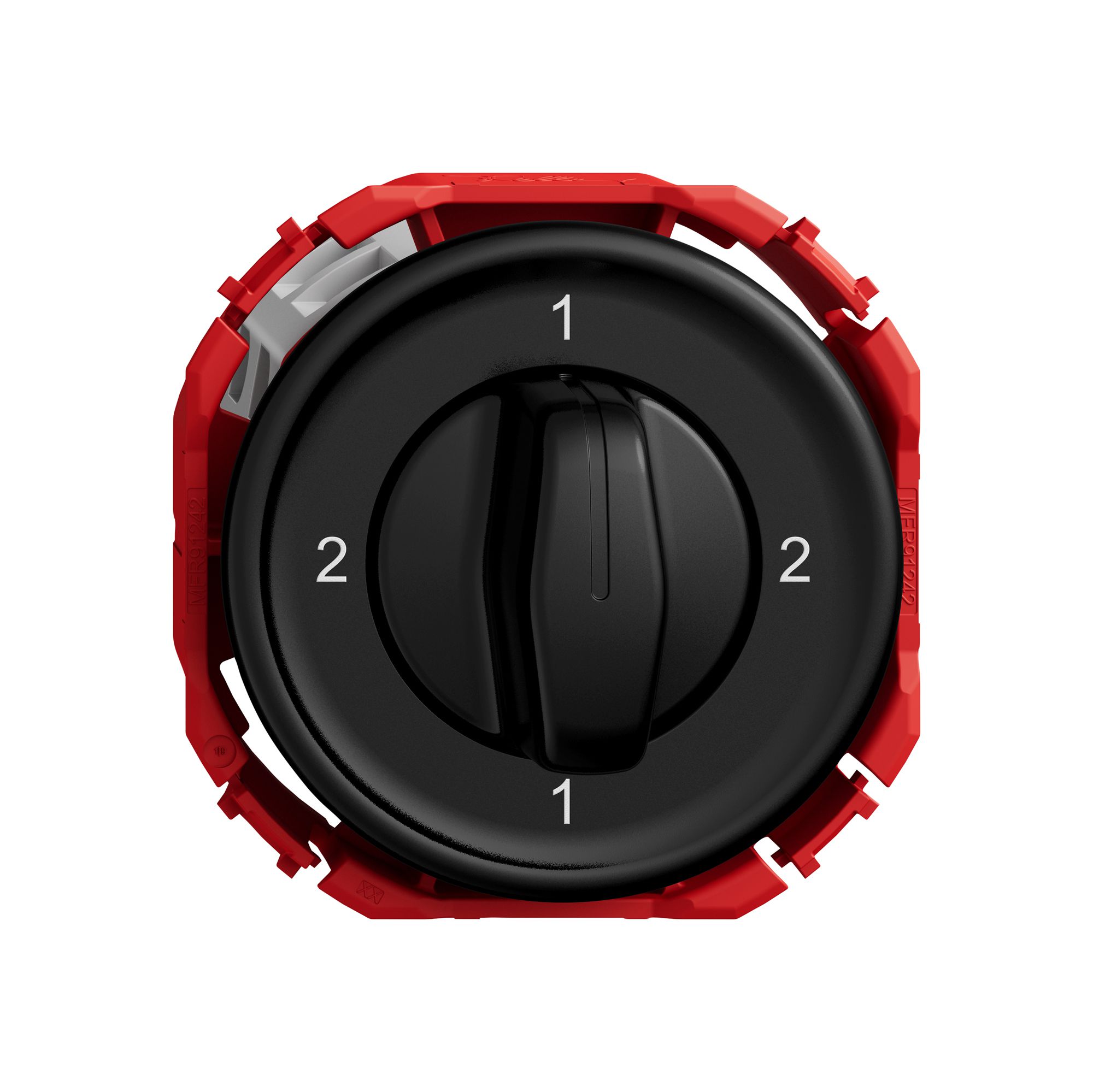 Interrupteur rotatif STANDARDdue SNAPFIX® manette inverseur 3/1L no