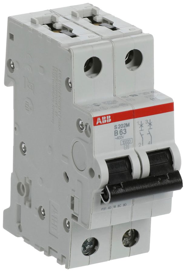 Leitungsschutzschalter ABB S202M-B63 63A B 10kA