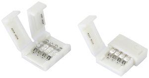 Verbinder START FLEX RGB 4-pol, gerade 15.5mm, IP20, 10Stk.