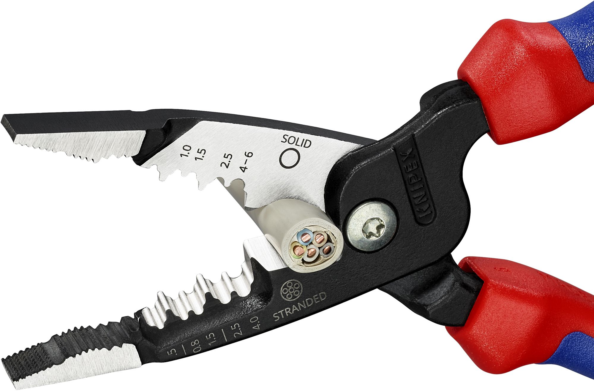 Abmantelungszange KNIPEX WireStripper 0.5…6mm² 200mm