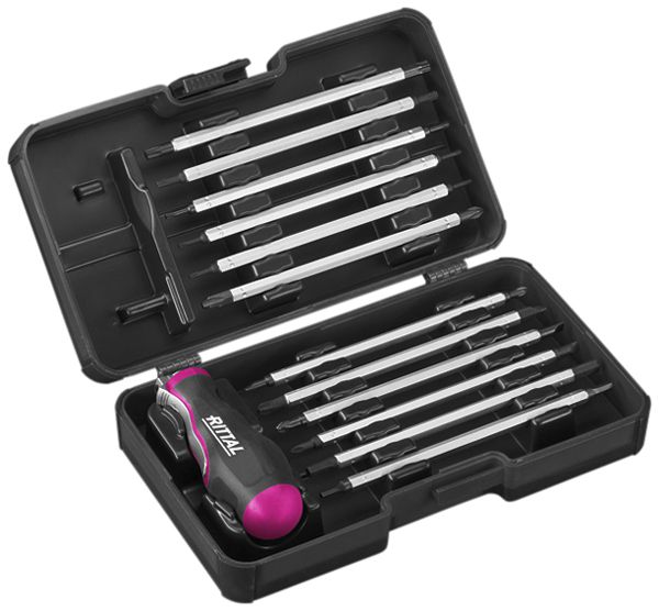 Schraubenzieher-Set Rittal AS 4053.450 160mm 13-teilig