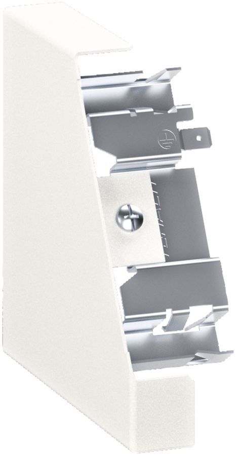 Endstück tehalit links EK 115110, verkehrsweiss