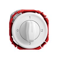 Interrupteur rotatif STANDARDdue SNAPFIX® manette commut.multiple 5/2L bc