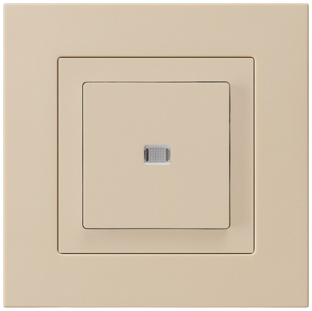 UP-Leuchtdruckschalter kallysto.pro 6/1L beige