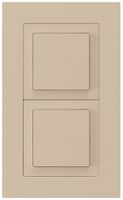 UP-Kombination kallysto.pro Gr.I-I vertikal Schalter S3+Impulstaster beige