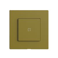 Kit copertura per pulsante scena 1 scena/1T Edue Wiser olive