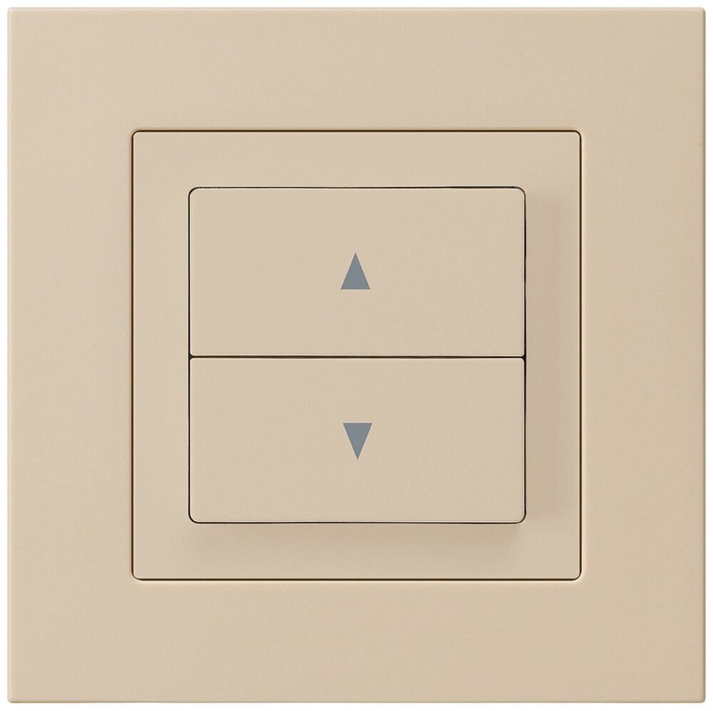 Interrupteur pour stores ENC kallysto.pro 2 touches beige bornes enfichables