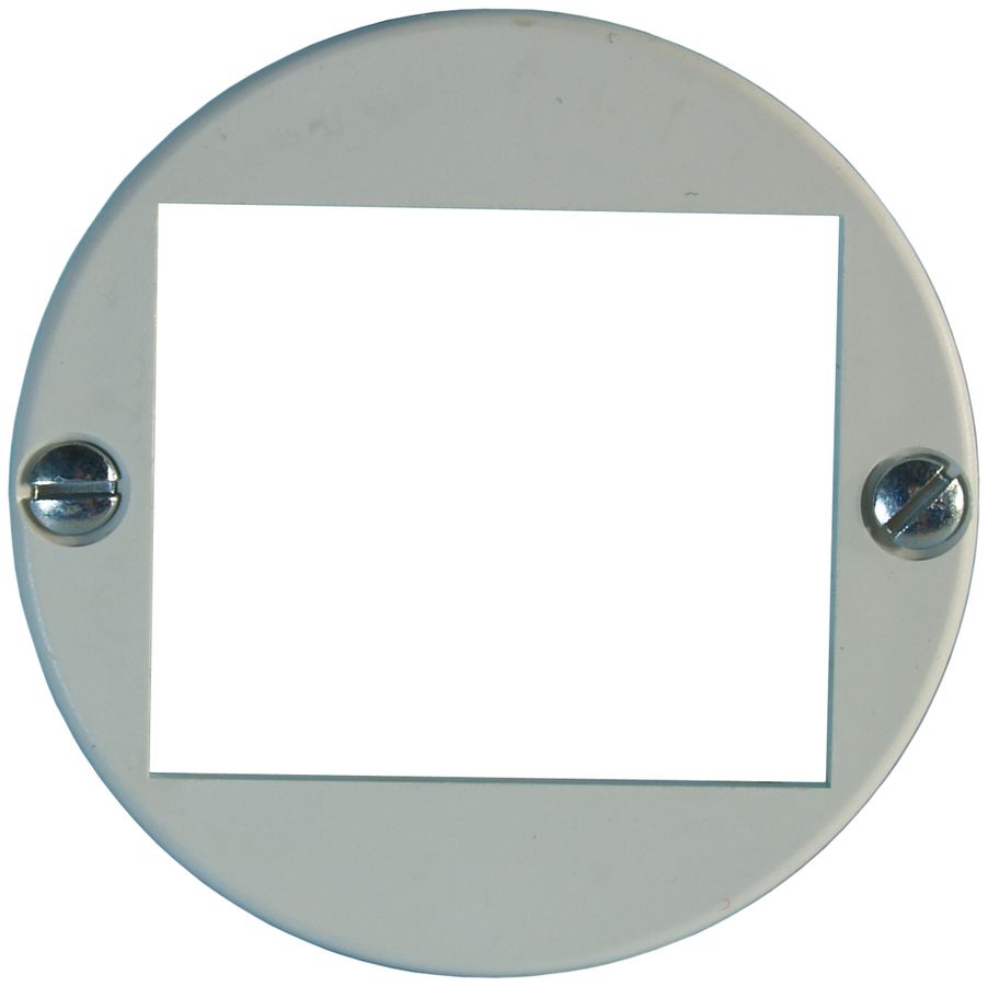 Frontscheibe 43/4×RJ45 weiss