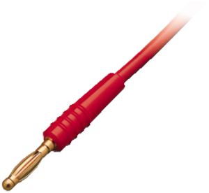 Prüfstecker WAGO Ø2mm rot