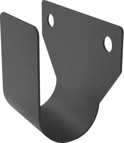 Universalhalter für Ladekabel Anschraubbar / Farbe: graphitgrau