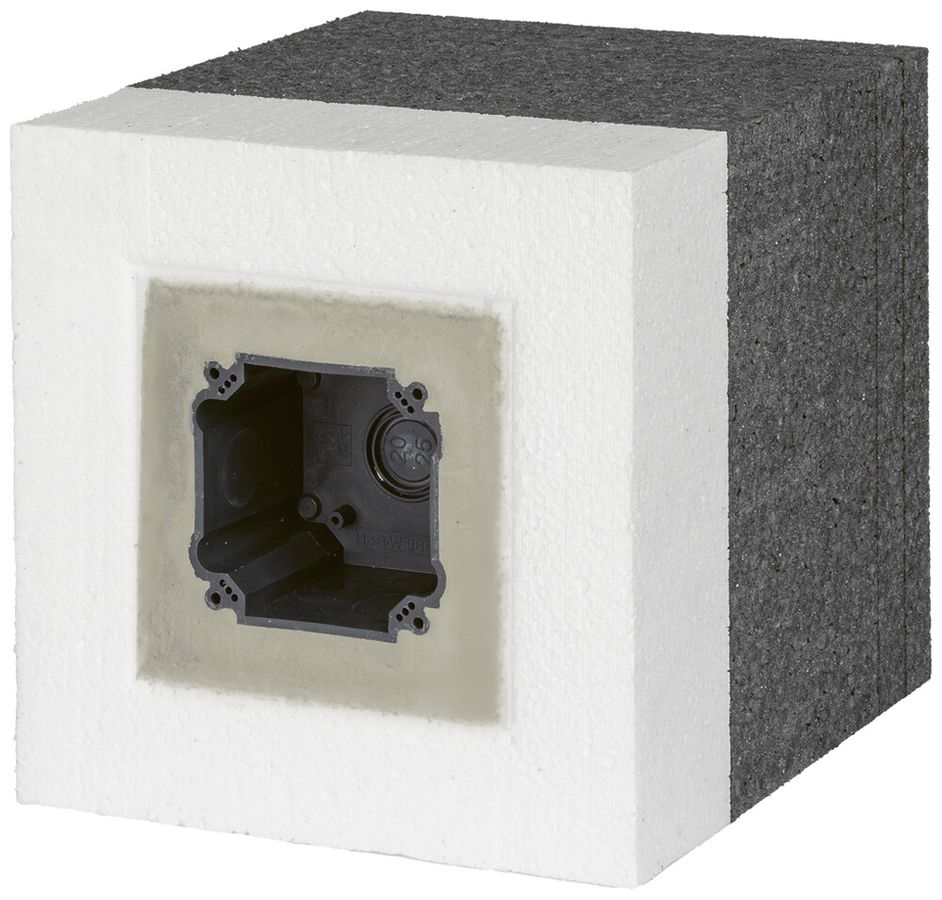 Supporto apparecchio con scatola grd.1/E, 160…200mm