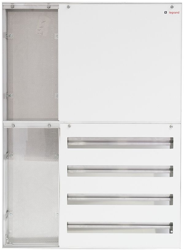 Armoire de distribution AP Legrand 4 rangées, 803×1040×105mm