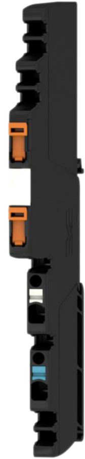 Borne de test sectionnable Weidmüller maxGUARD PUSH-IN TS35 noir