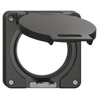 Deckel mit Klappdeckel NEVO Ø60mm abschliessbar IP21 sz (Dicht.sz)