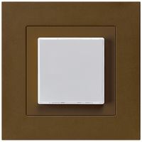 UP-LED-Leuchte kallysto.pro LED weiss 230V braun
