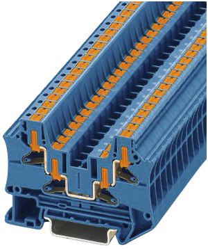 Durchgangsklemme PX PTV 4-QUATTRO BU