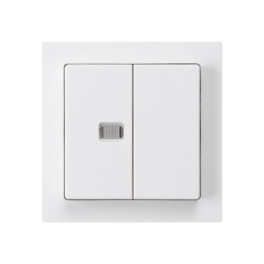 Kit frontale kallysto bianco con 1 lente 60×60mm