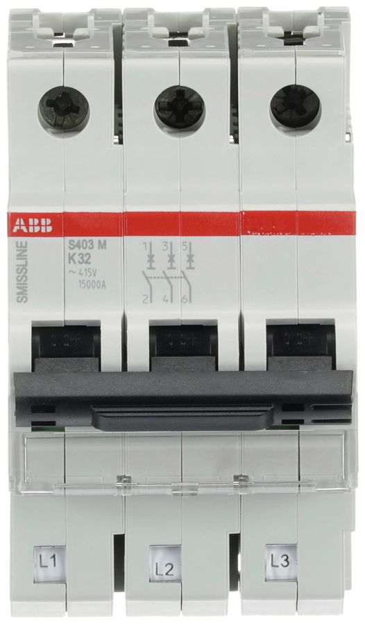 Disgiuntore SMISSLINE TP S 3×32A K 10kA