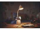 LED-Tischleuchte Philips Hat 4.5W 80lm 3000…5700K DIM weiss USB Typ A