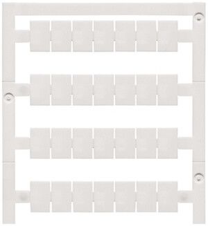 Klemmenmarkierer Weidmüller MultiCard WS 12×8mm PA66 weiss